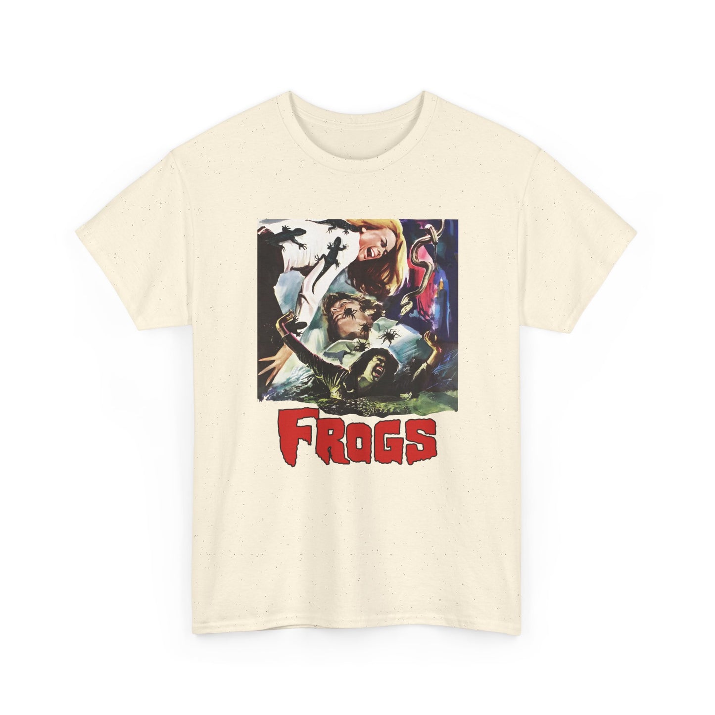 1972 eco horror movie frogs italian poster custom edit tshirt