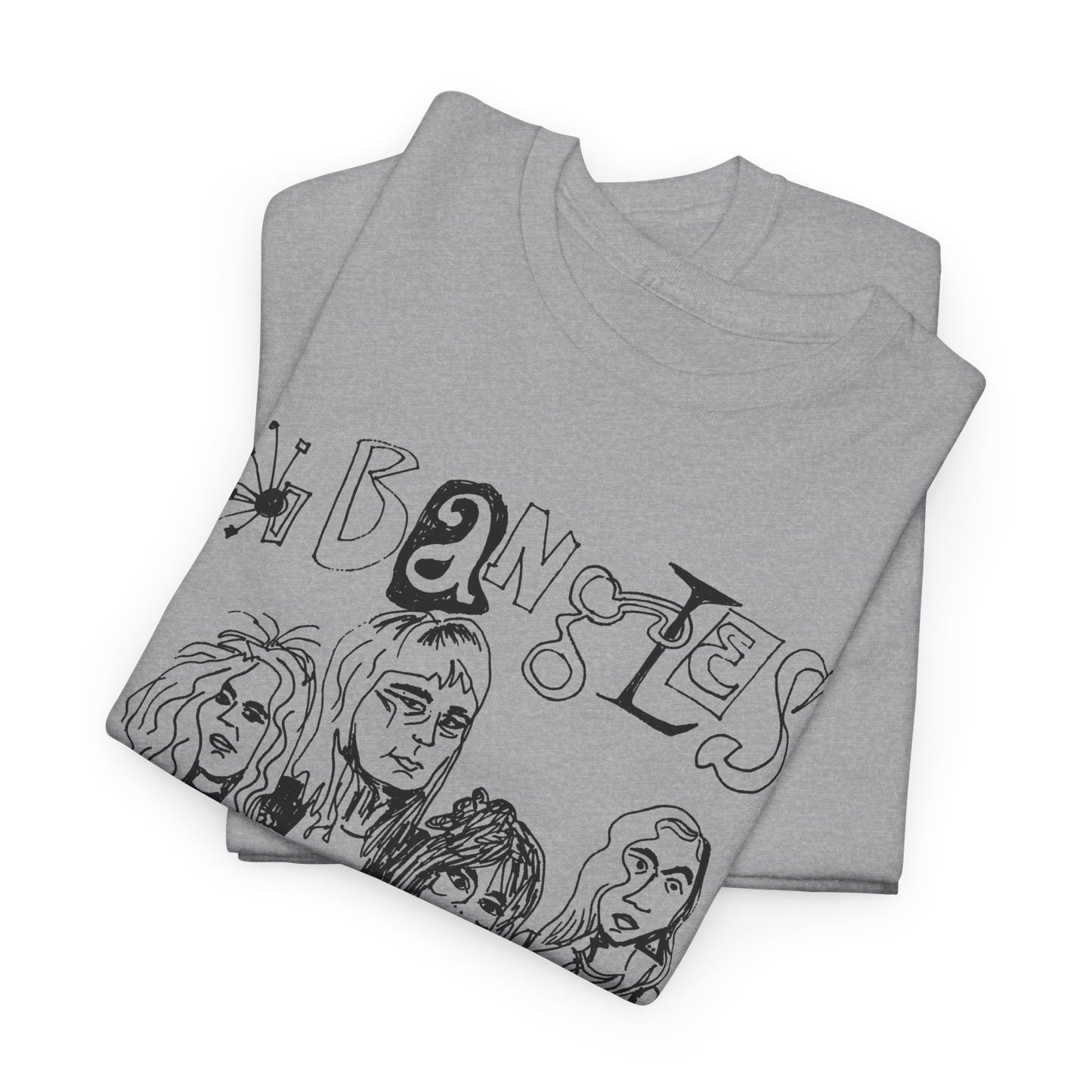 the bangles band original drawing tshirt