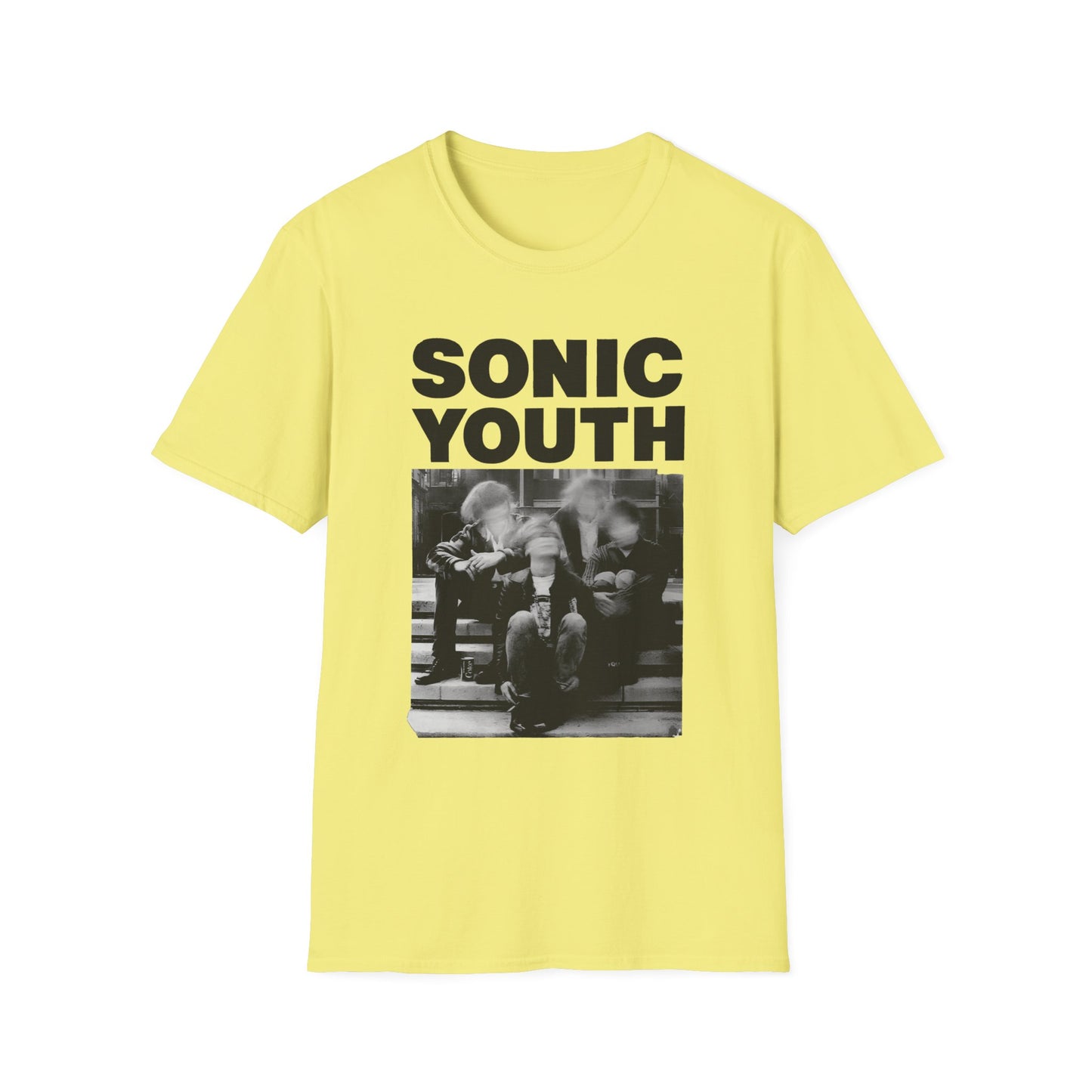 sonic youth on the stairs tshirt