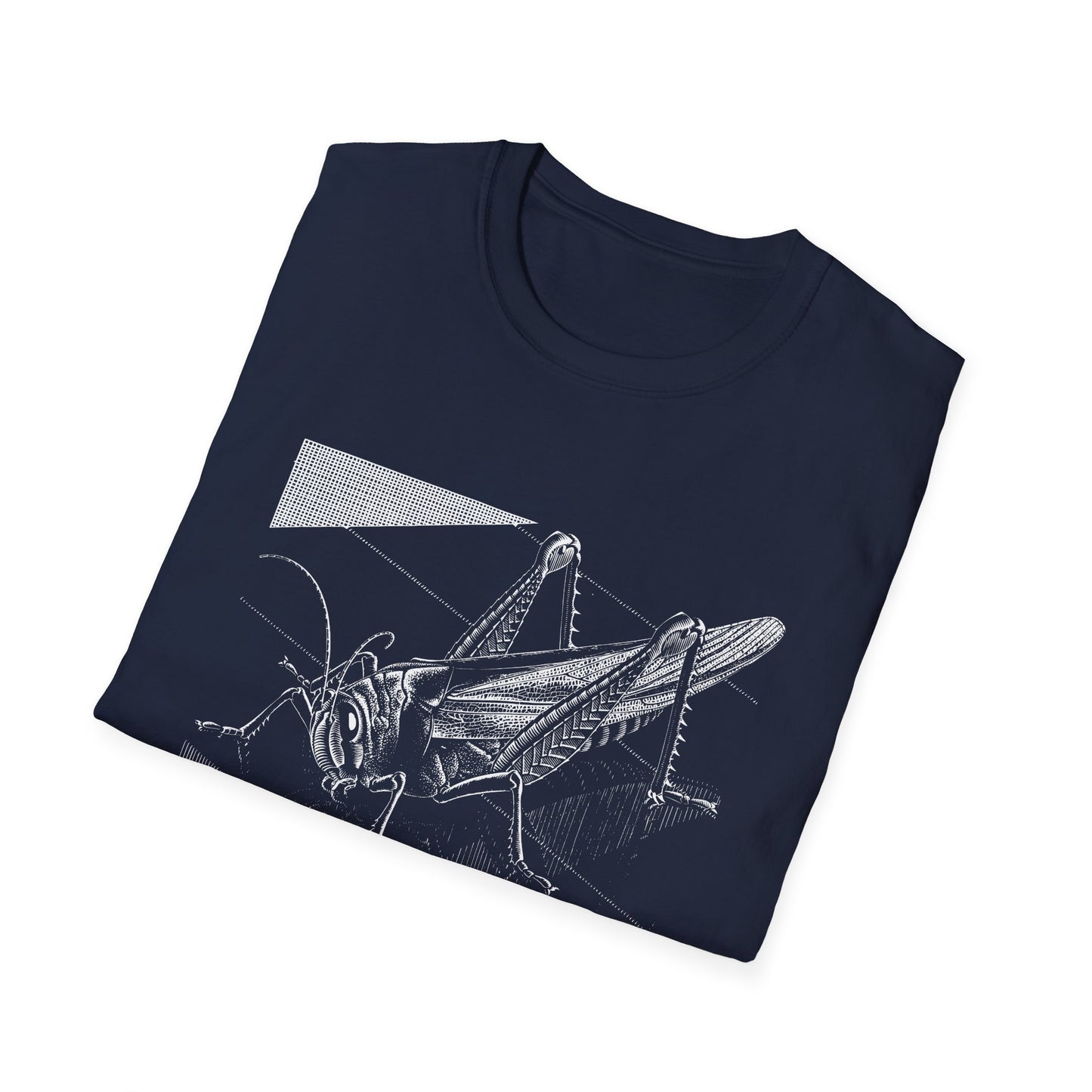 1935 m.c escher grasshopper wood engraving dark tshirt
