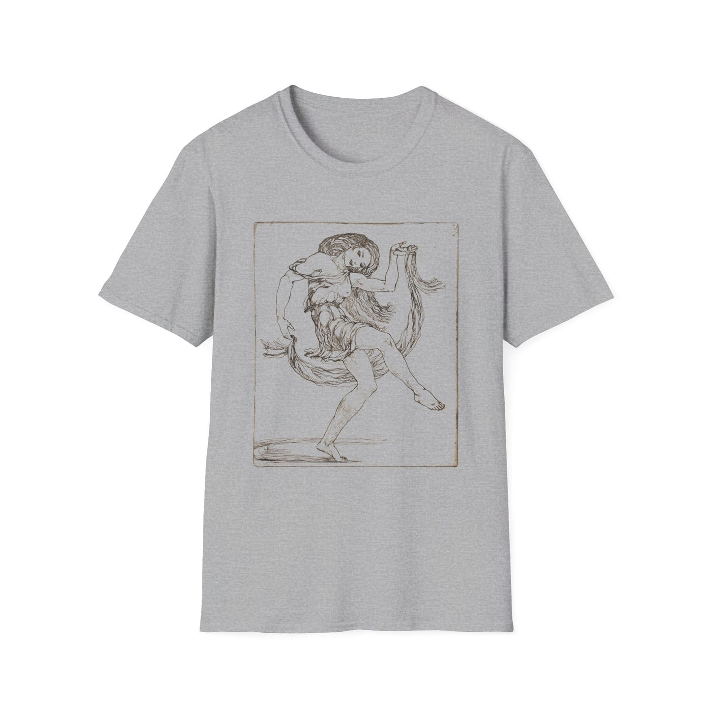 1934 etching legato by  cleo damianakes tshirt