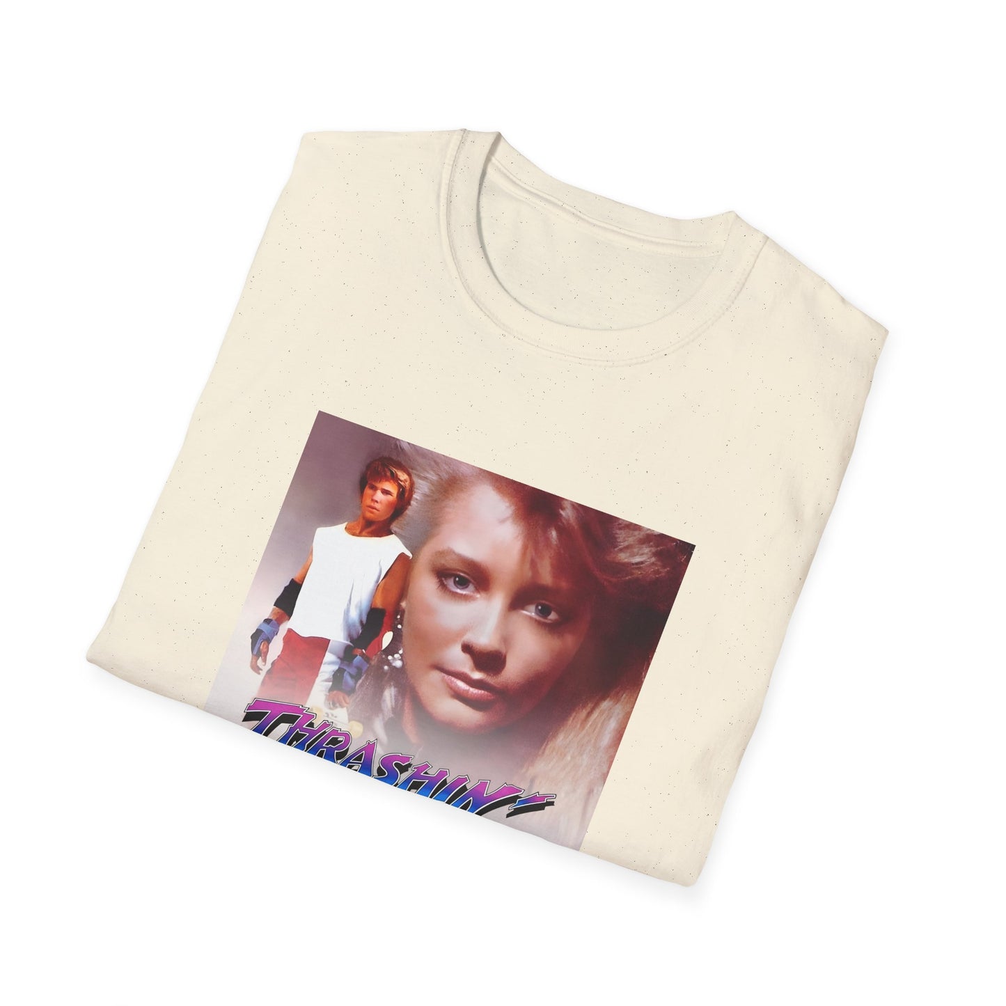 thrashin' 1986 skateboarding movie poster tshirt