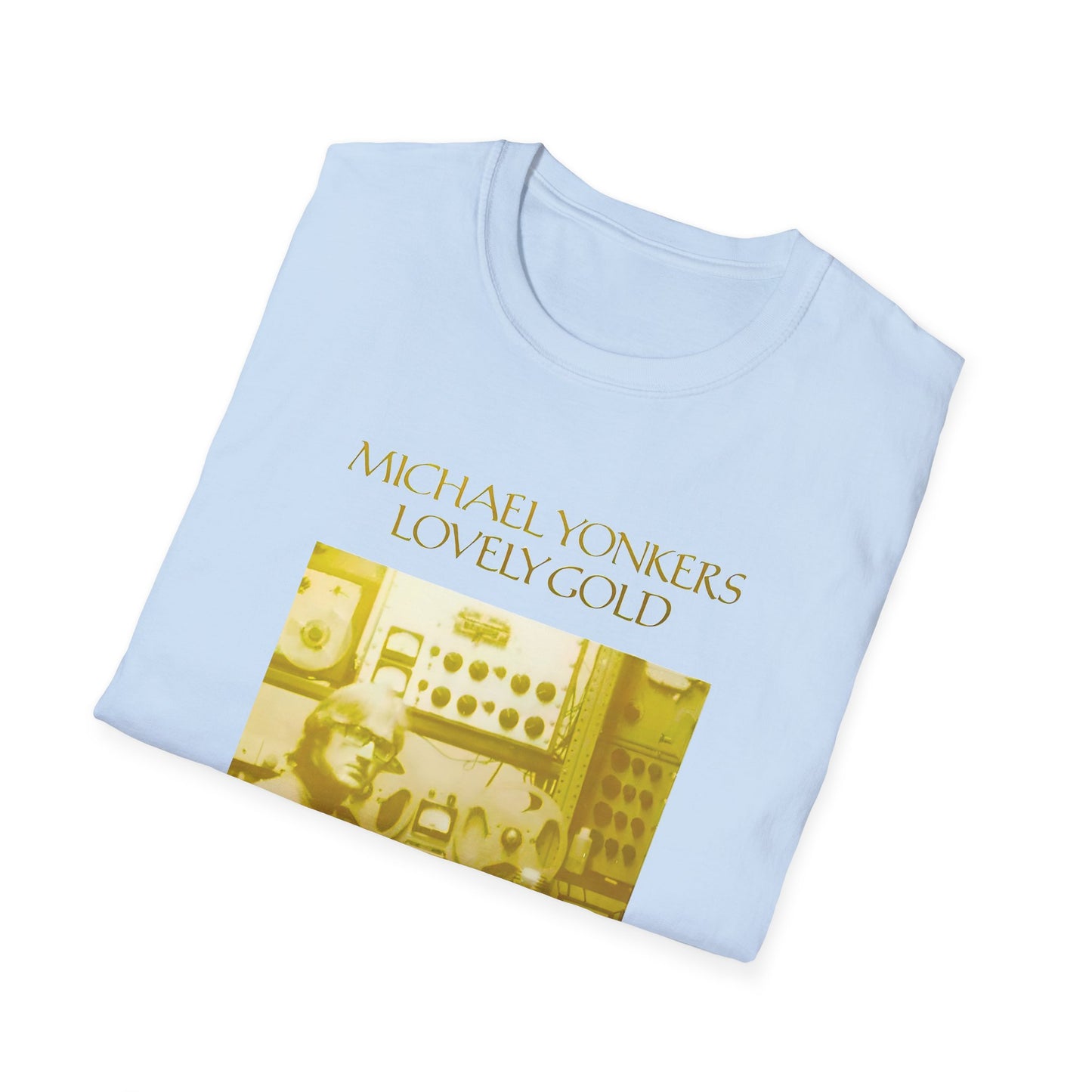michael yonkers lovely gold album tshirt