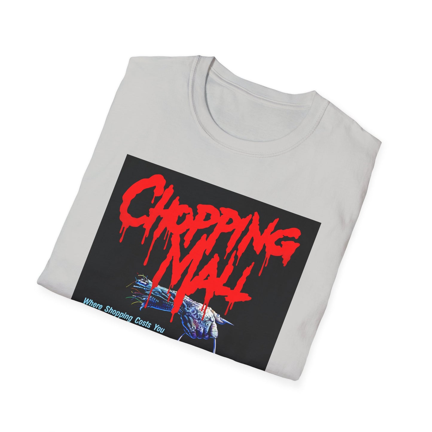 chopping mall 1986 poster coloured tshirt