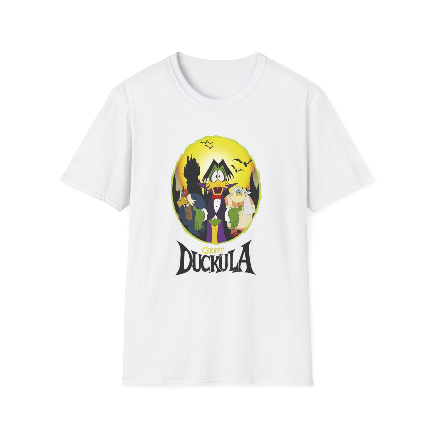 1980s cartoon count duckula the vegetarian vampire tshirt