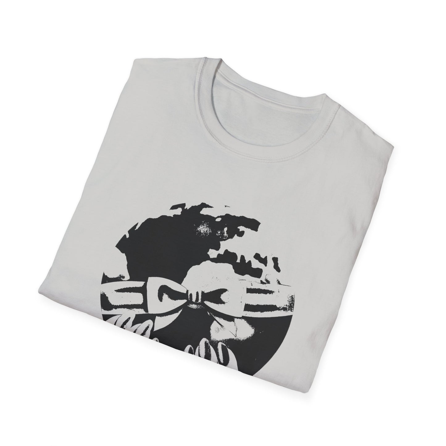 i'd give you the world 80s graphic from a greeting card stencil version tshirt