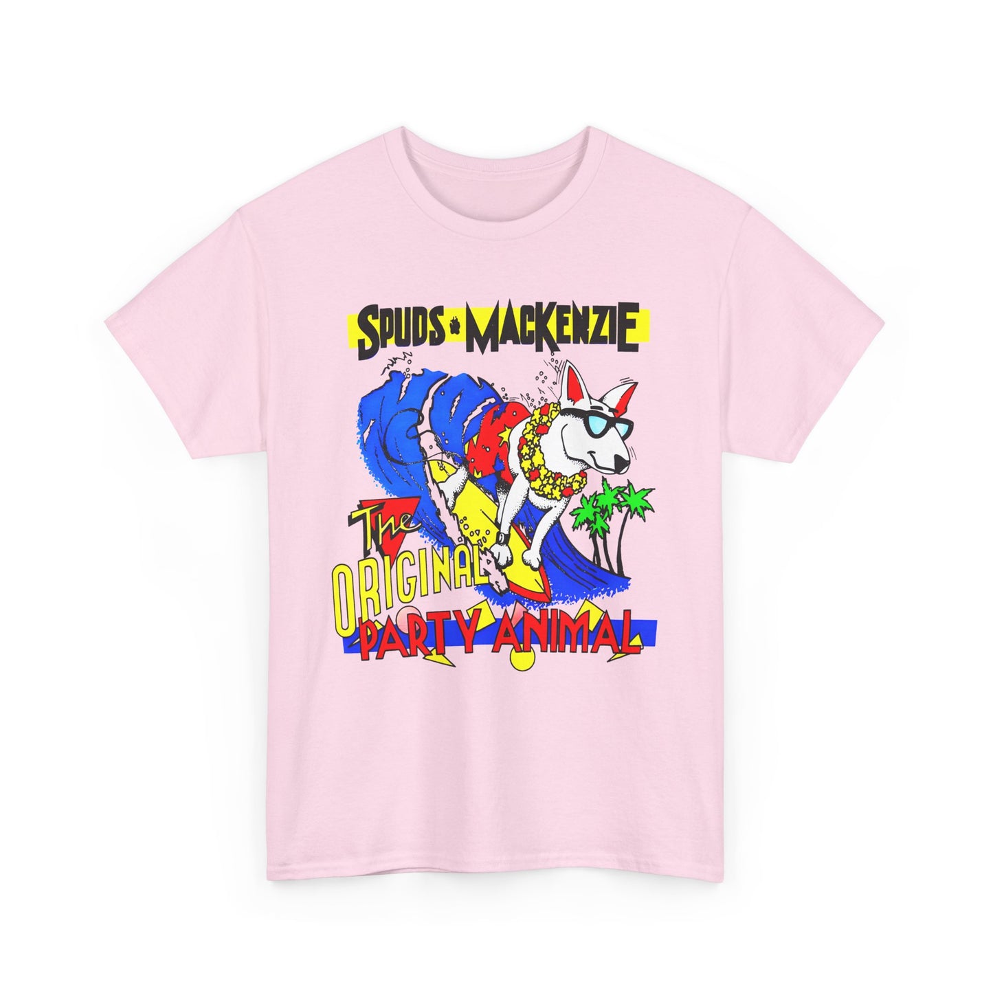 vintage spuds mackenzie the original party animal reproduction tshirt
