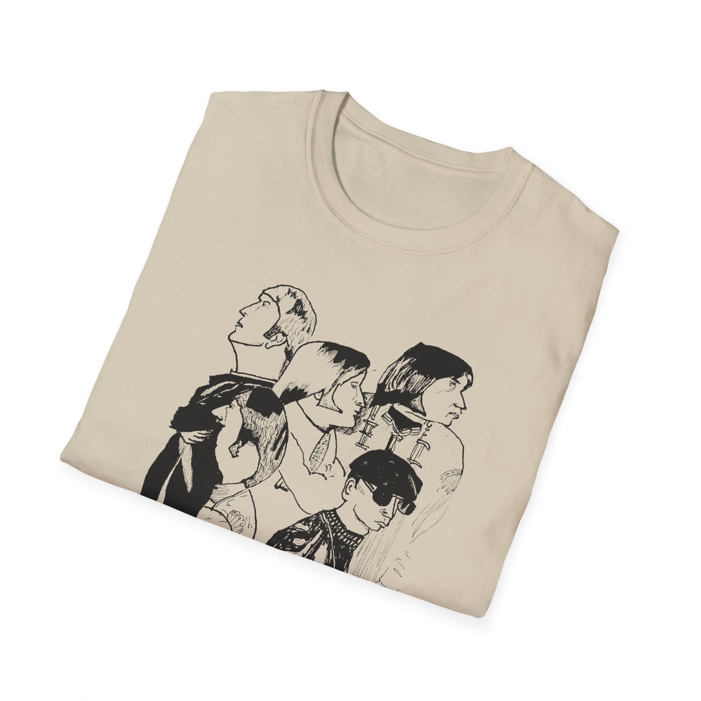 buffalo springfield original fan art drawing tshirt