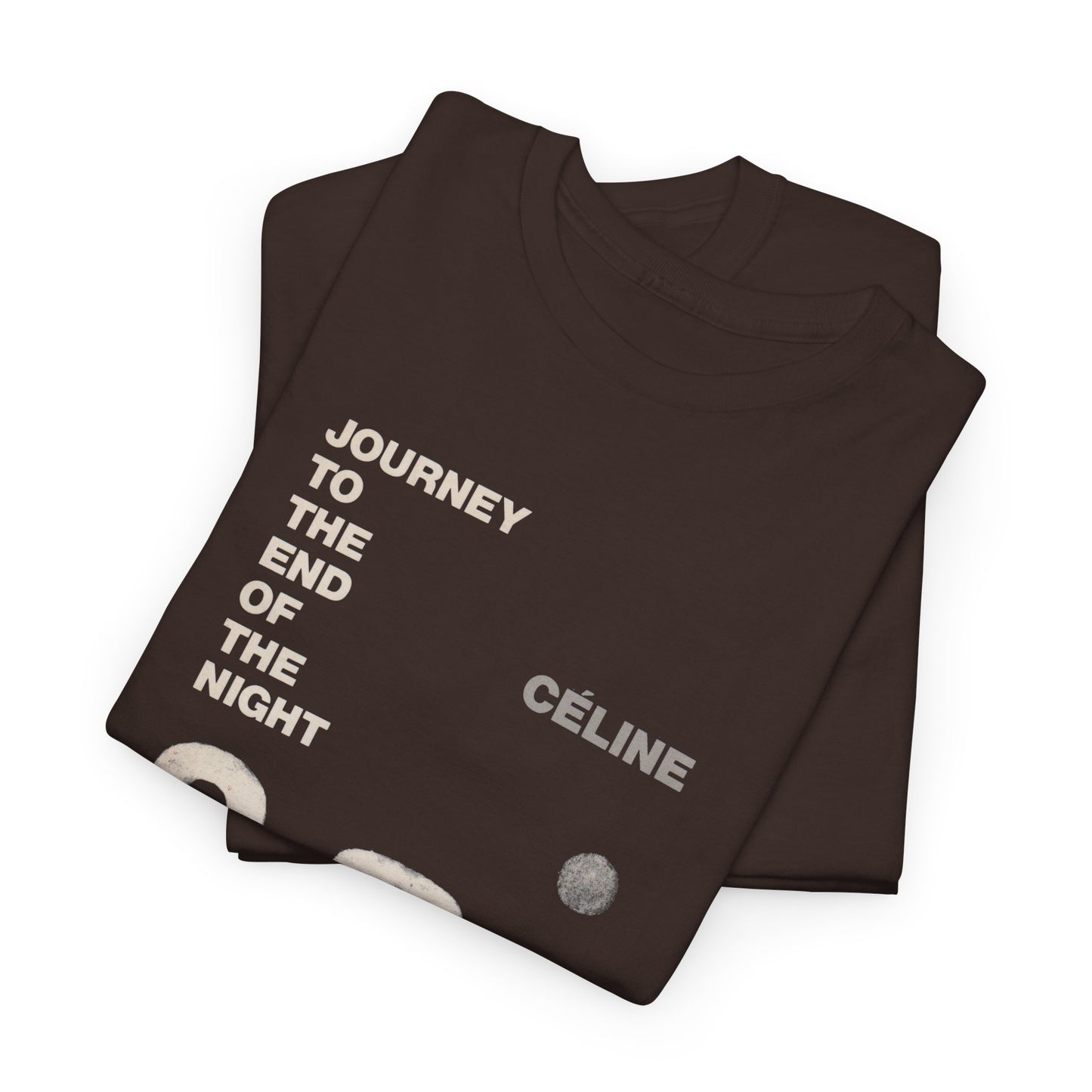 louis-ferdinand celine 1932 journey to the end of the night book cover tshirt