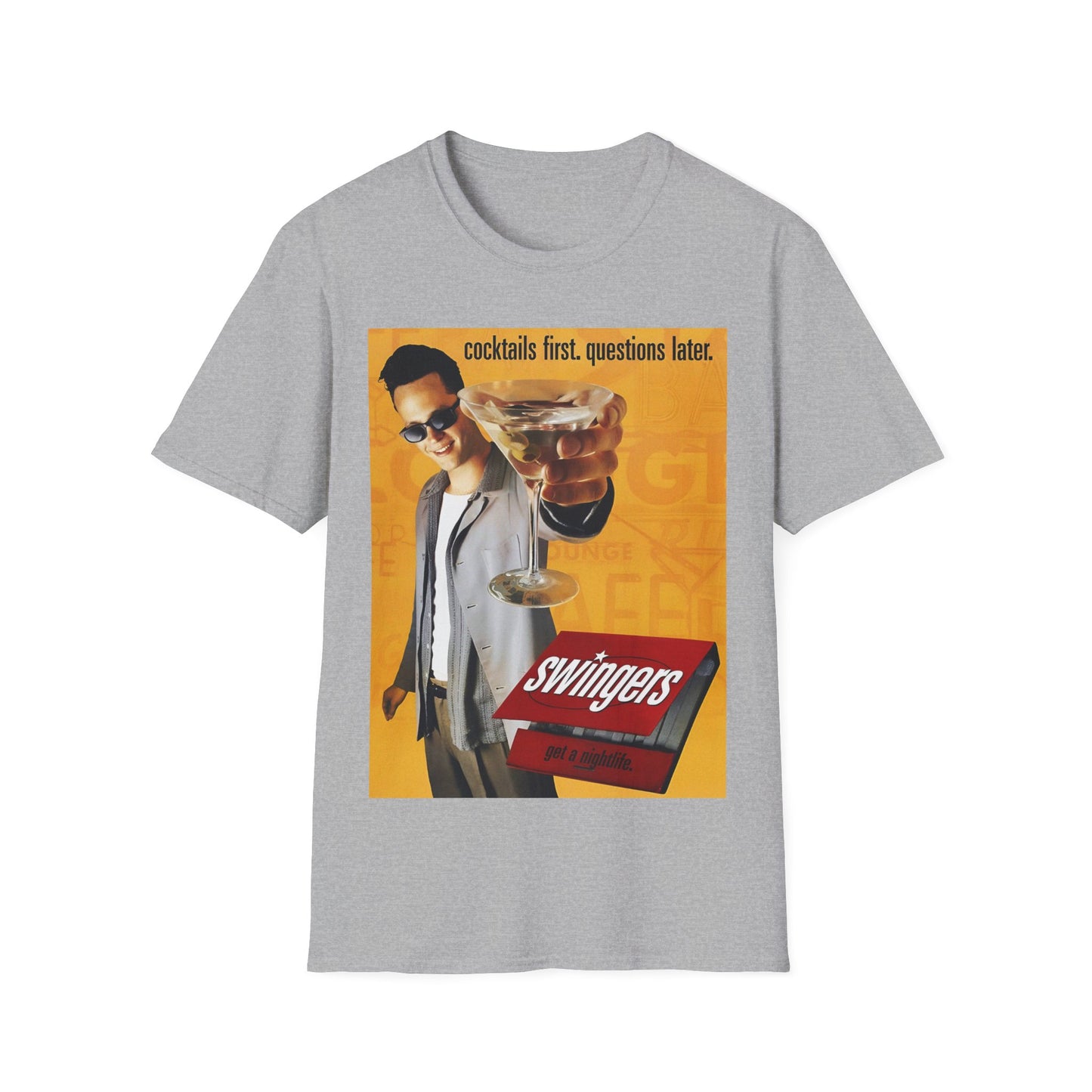 swingers 1996 comedy classic movie alternate poster tshirt