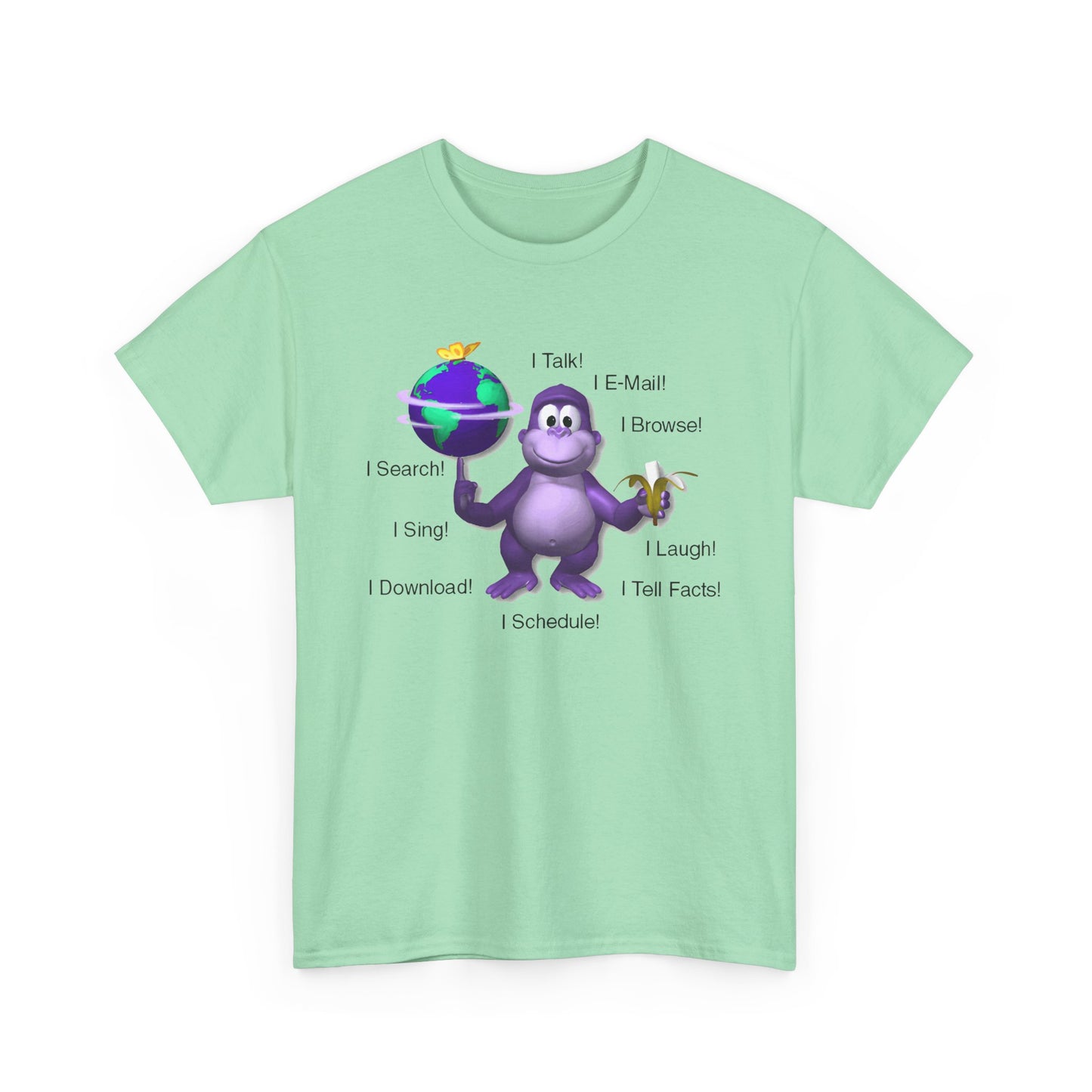 bonzibuddy evil freeware virtual assistant tshirt