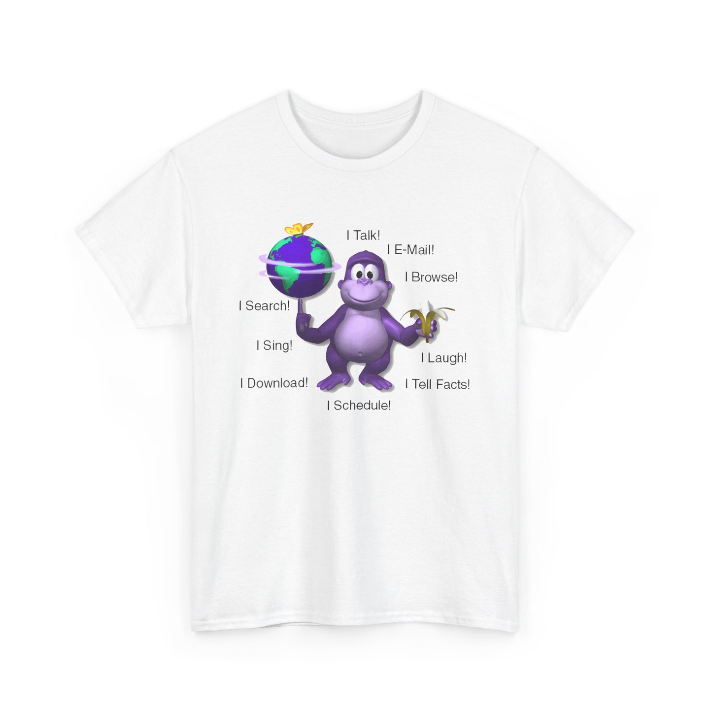 bonzibuddy evil freeware virtual assistant tshirt
