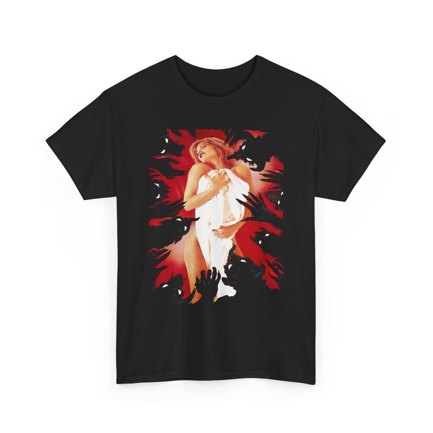 1982 satan's mistress aka demon rage movie poster no words tshirt
