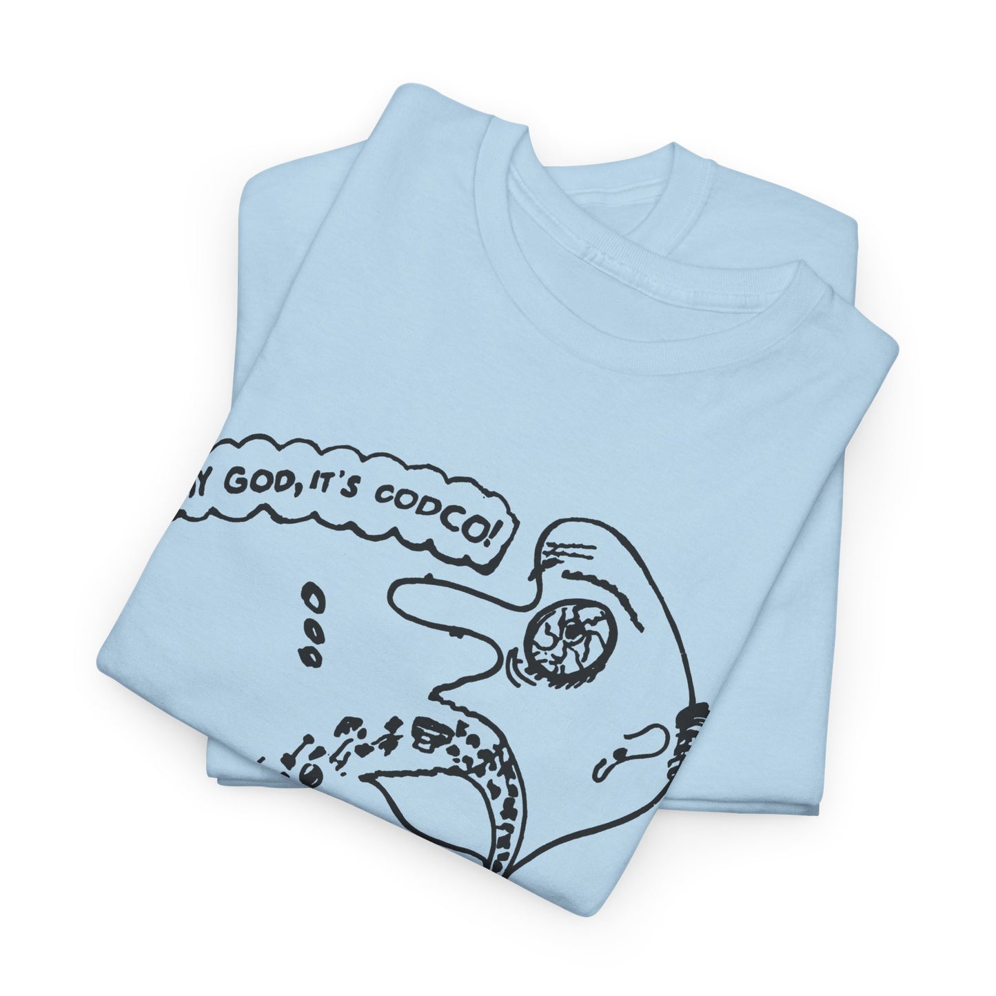 1988 newfoundland comedy tv show codco my god it's codco graphic reproduction tshirt