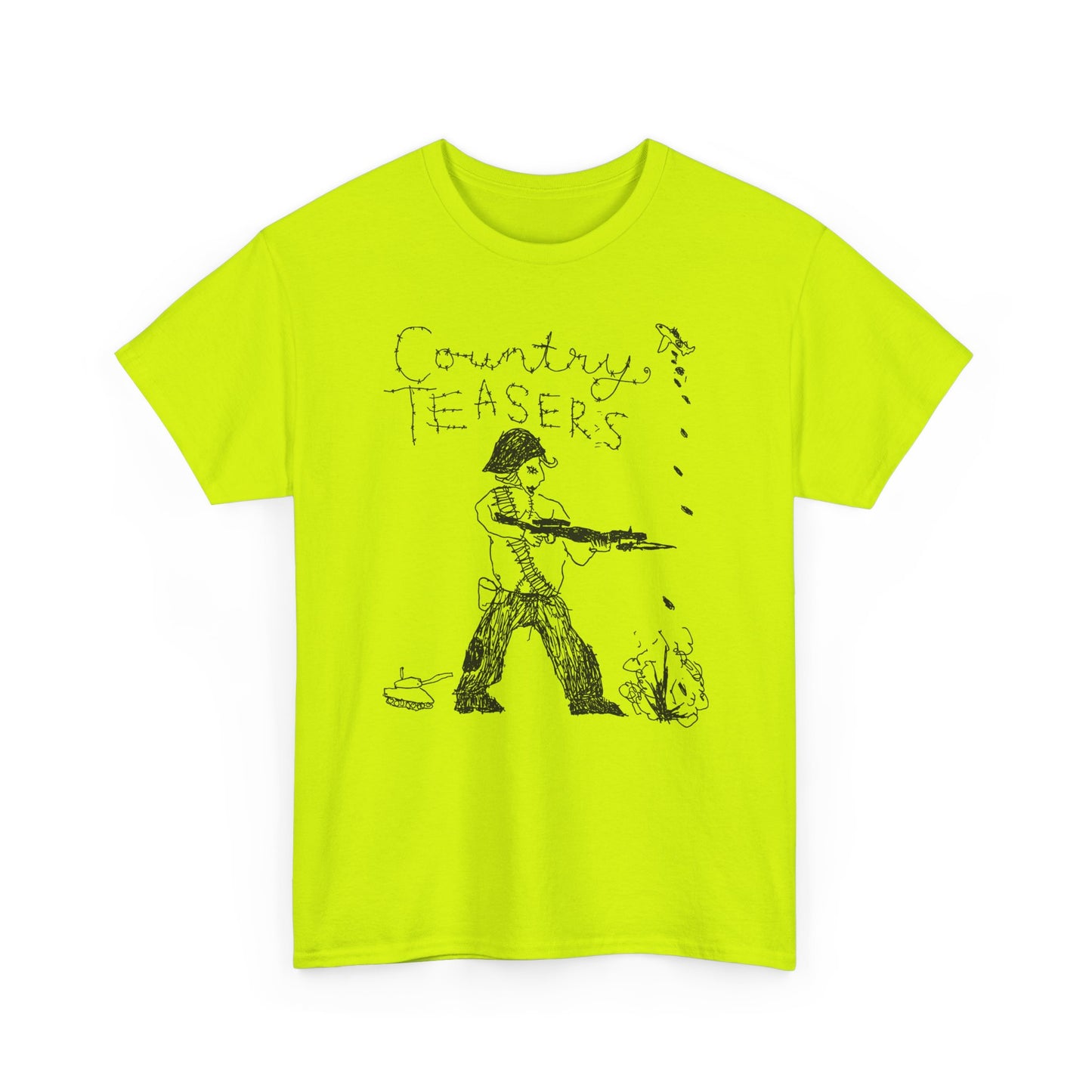 1994 country teasers show poster graphic reproduction tshirt