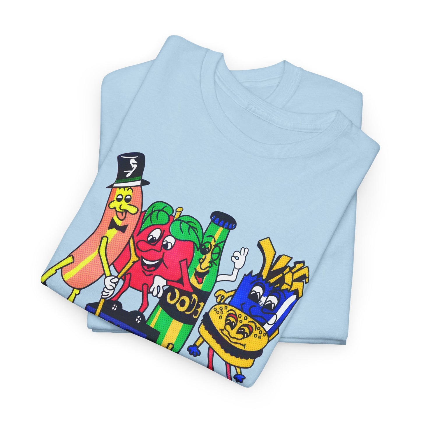 vintage the munchies cartoon illustration reproduction tshirt