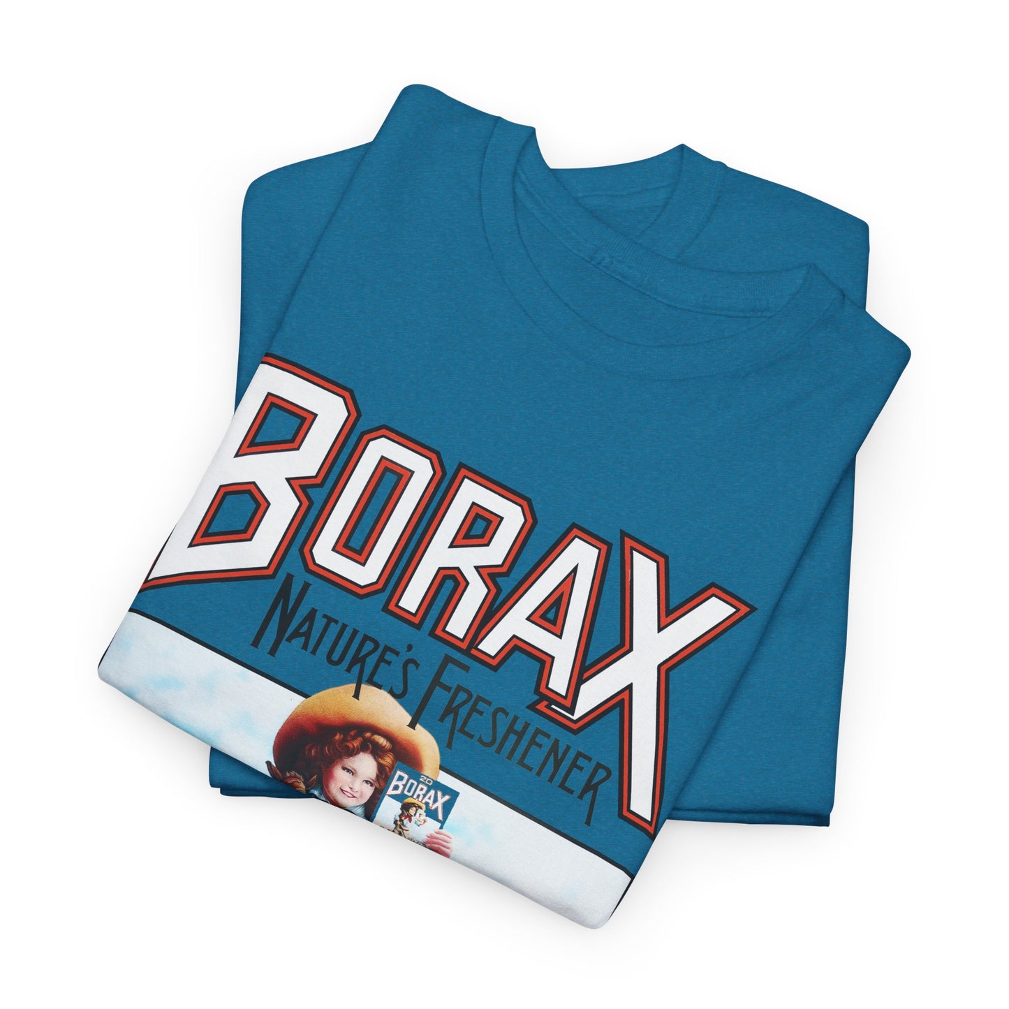 borax nature''s freshener 20 mule team detergent classic logo tshirt