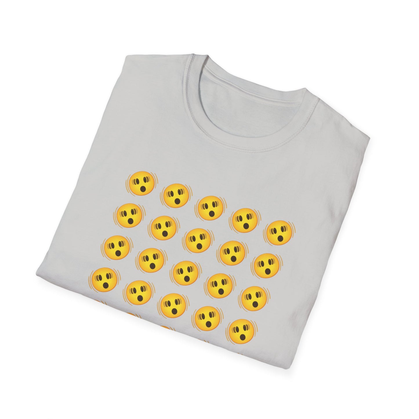 shook emoji tshirt
