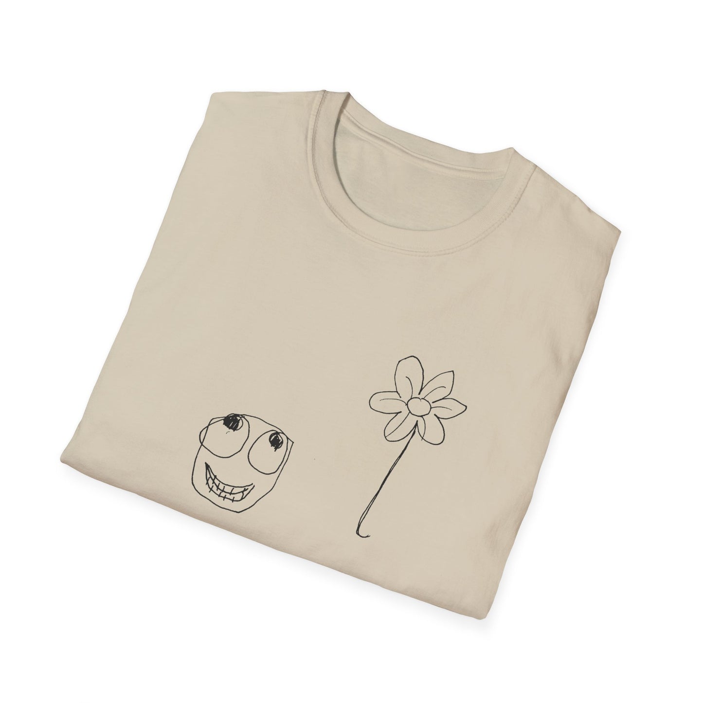 original drawing happy little guy tshirt