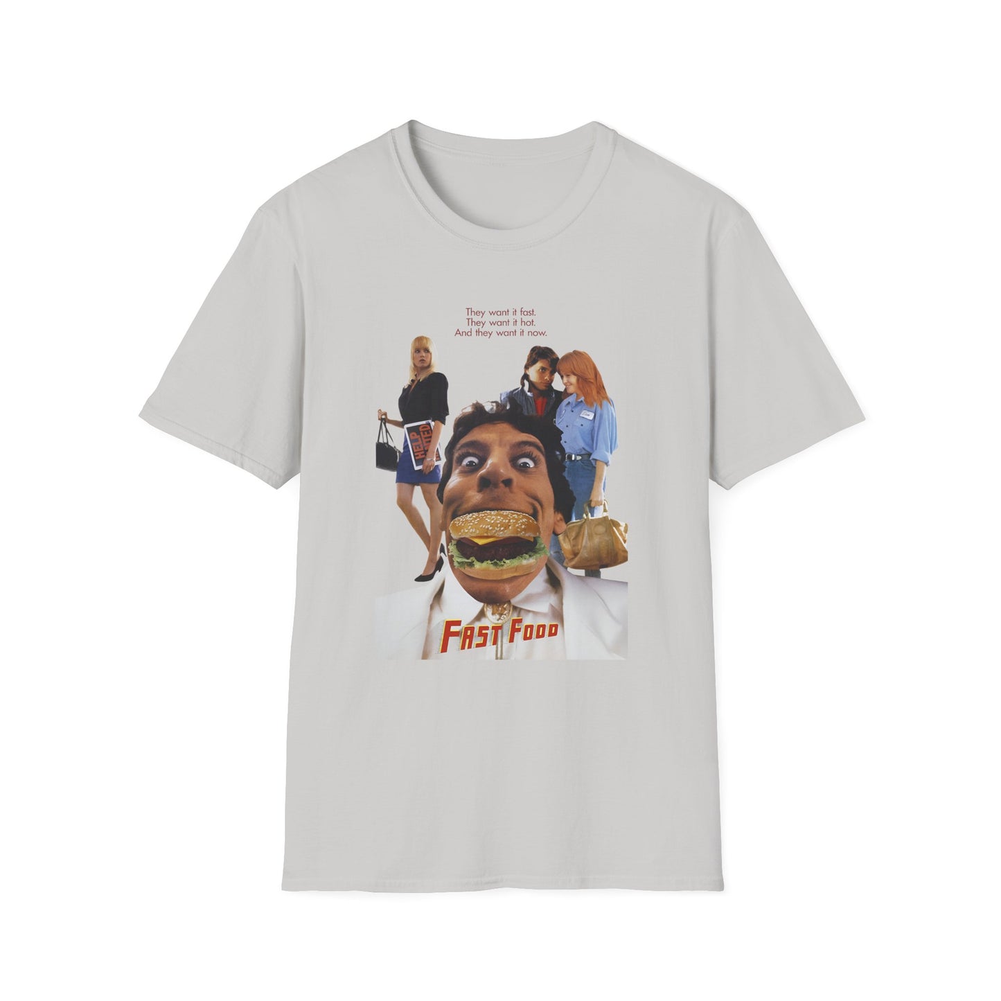 1989 low budget comedy fast food movie poster tshirt