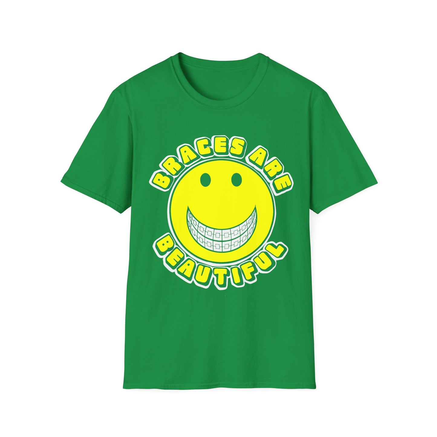 braces are beautiful 1970s tshirt graphic tshirt