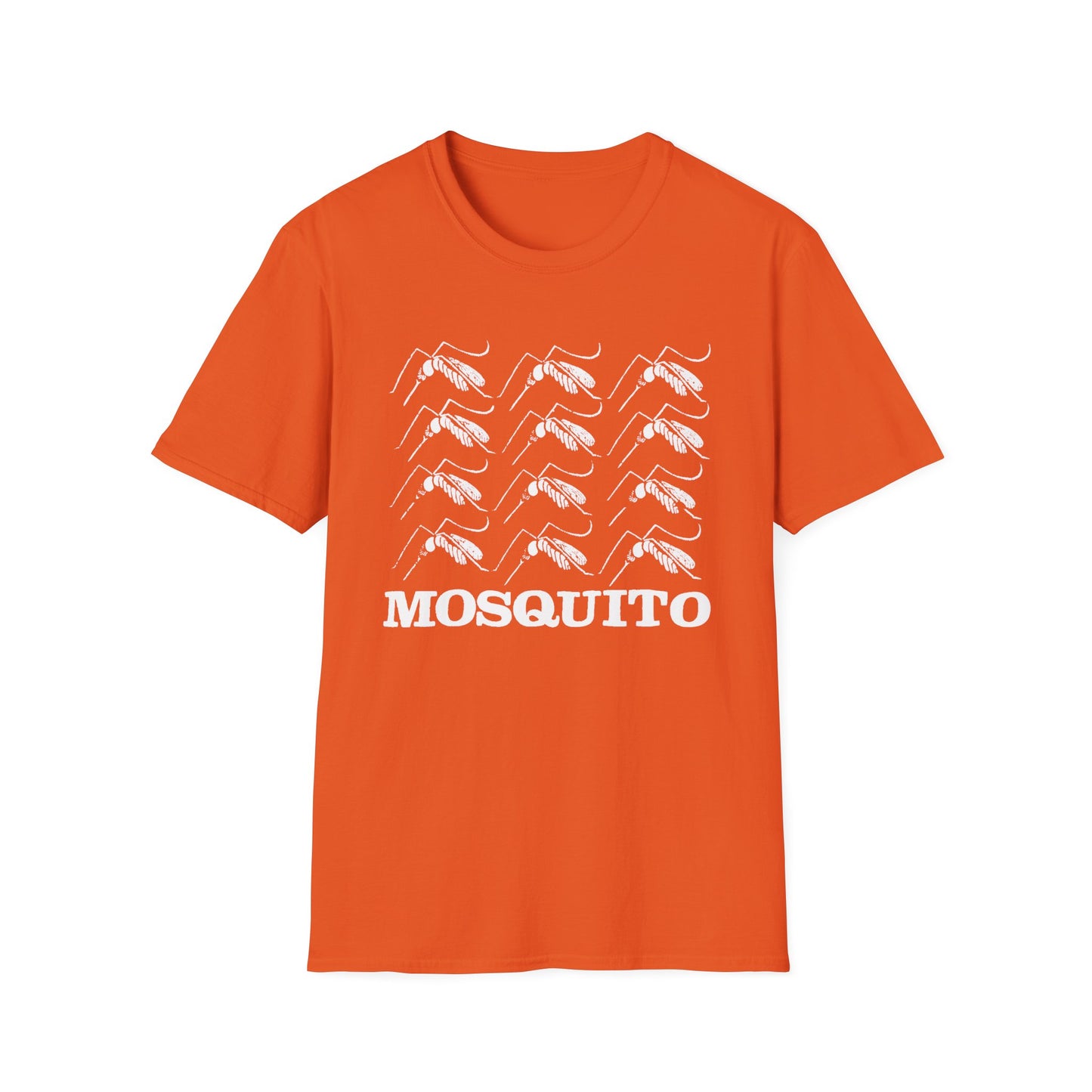 mosquito reproduction white design tshirt