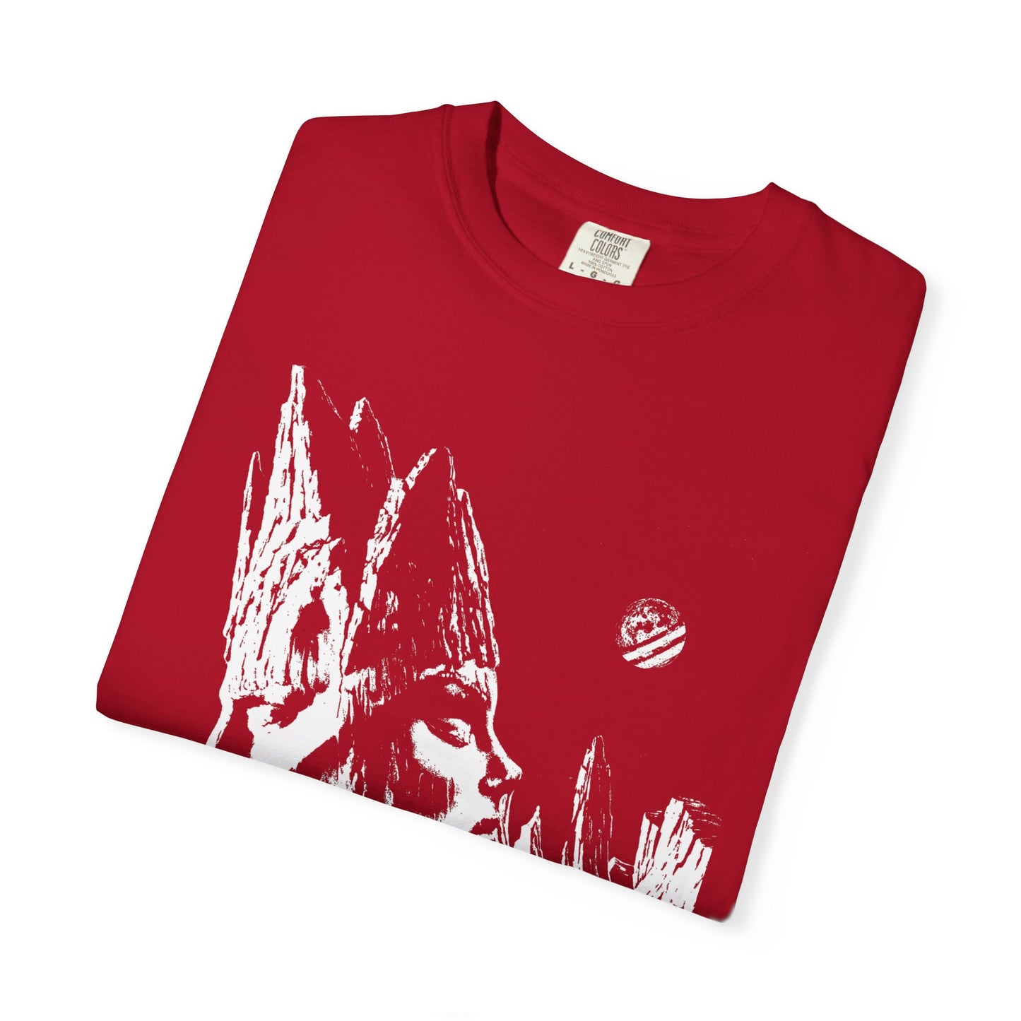 ursula k le guin the left hand of darkness book cover tshirt on comfort colors