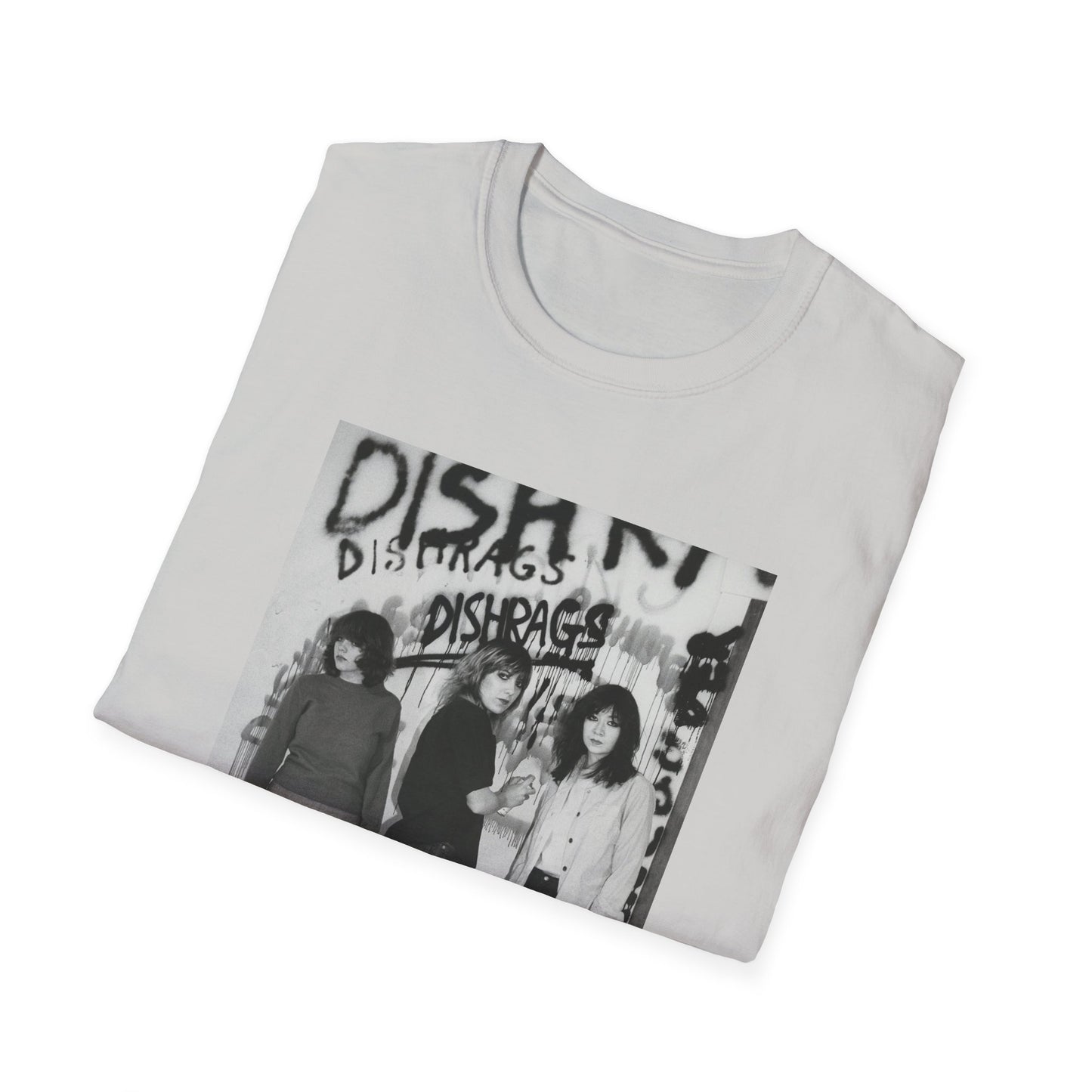 canadian punk band the dishrags photo tshirt