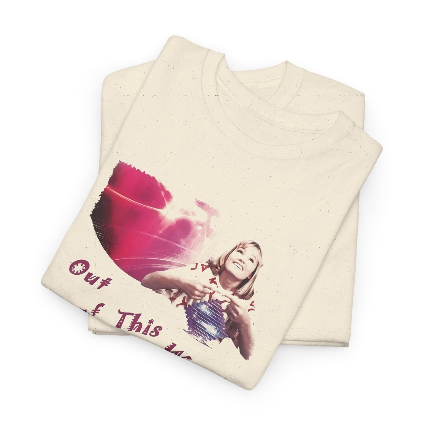 out of this world american sci fi fantasy sit com tv series tshirt