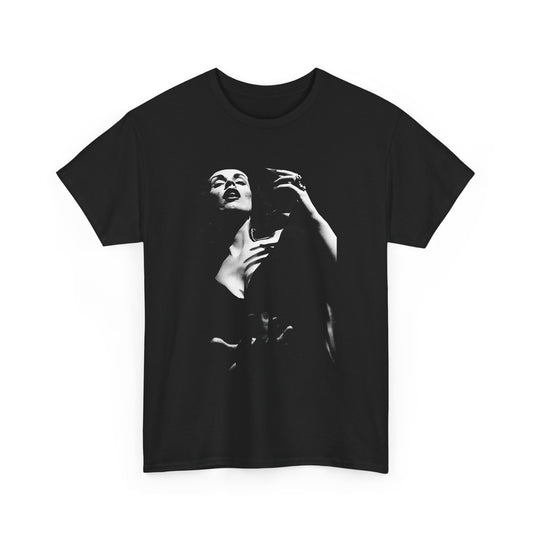 yet another vampira from the vampira show tshirt
