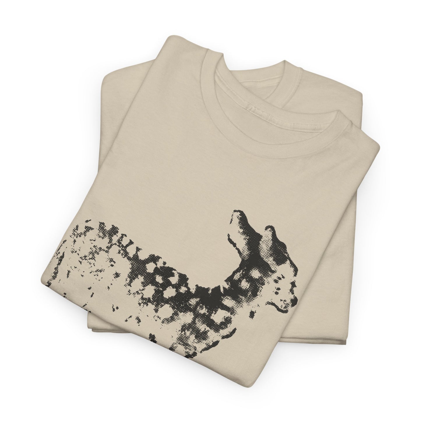 vintage tattoo flash art fawn reproduction tshirt