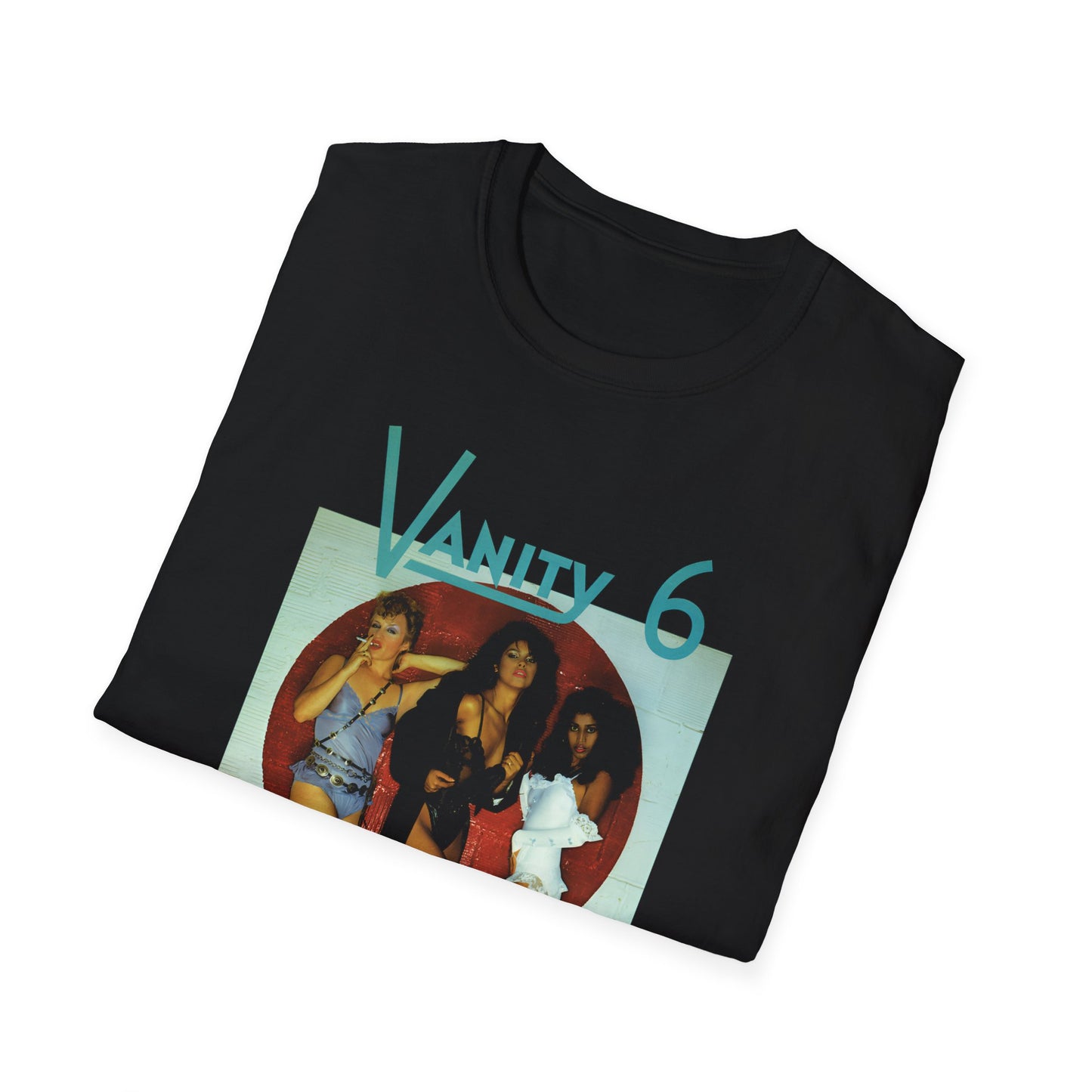 vanity 6 poster black tshirt