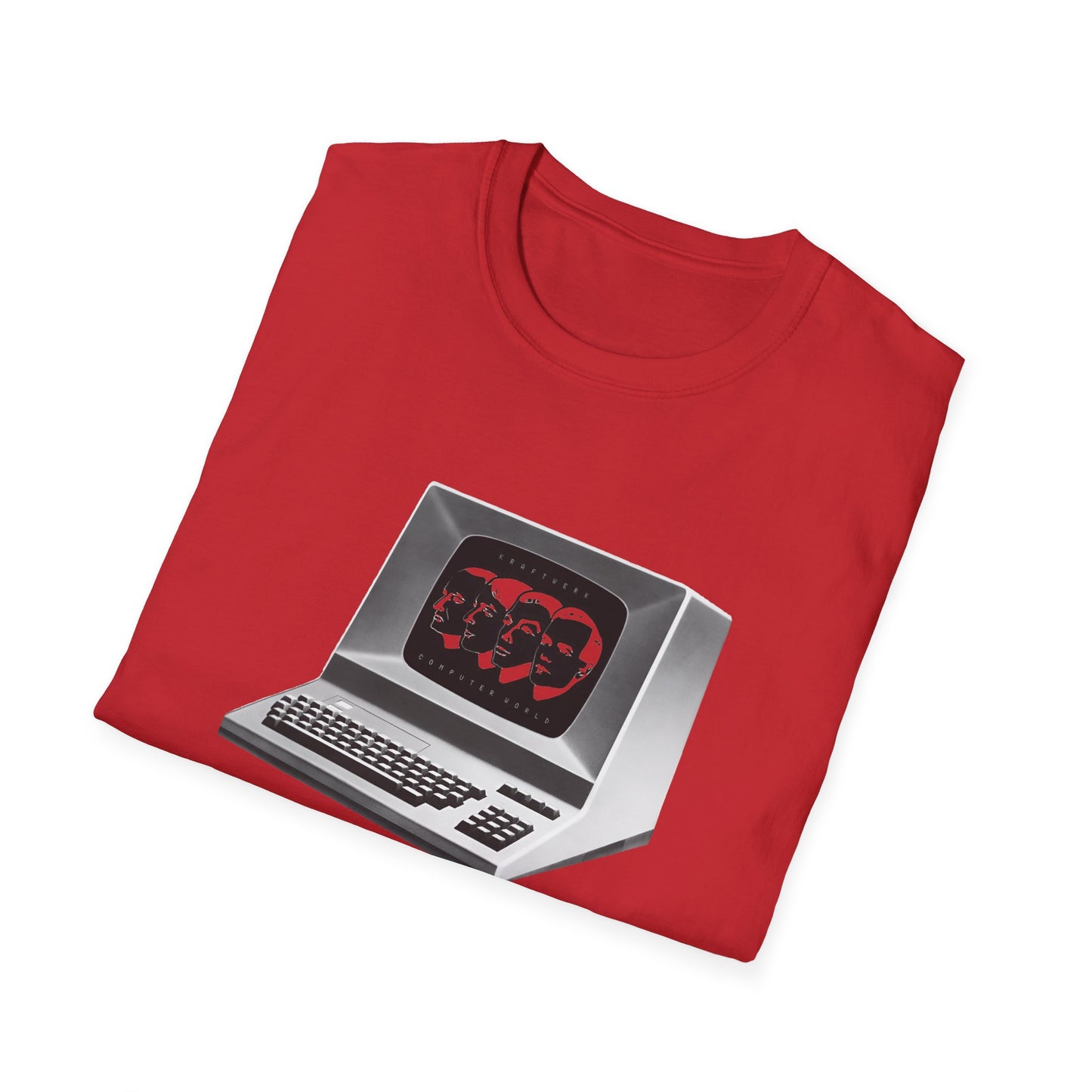 kraftwerk 1981 computer world album custom colour tshirt