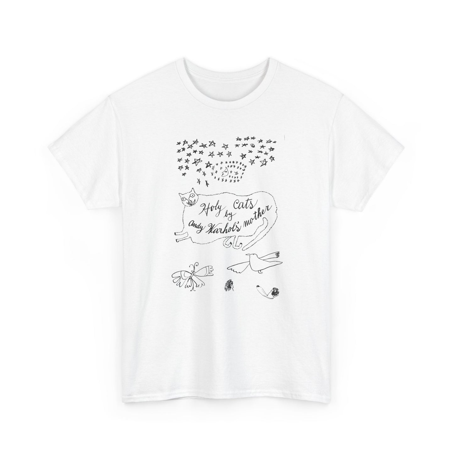 1954 holy cats by julia warhola andy warhol's mother book cover tshirt