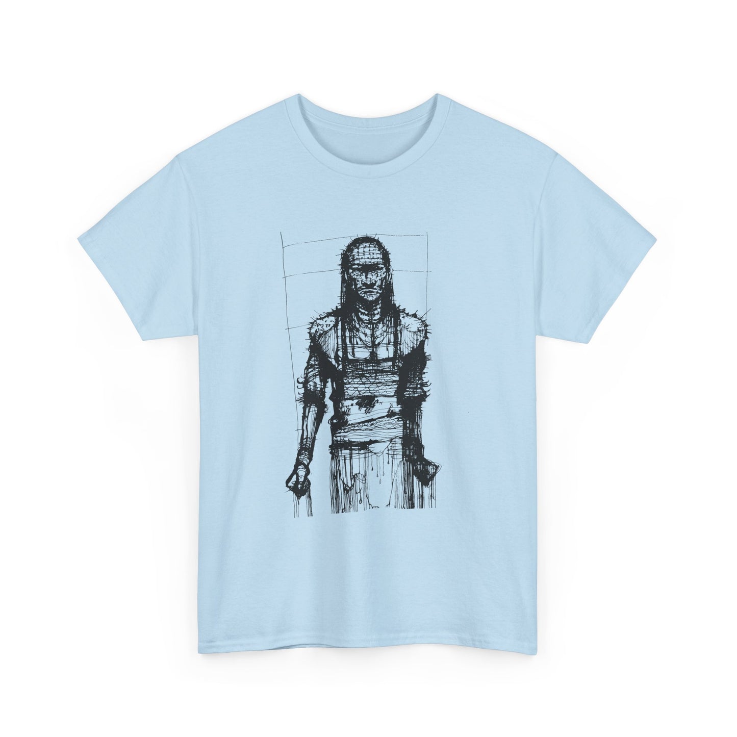 1991 hellraiser illustration by clive barker reproduction tshirt