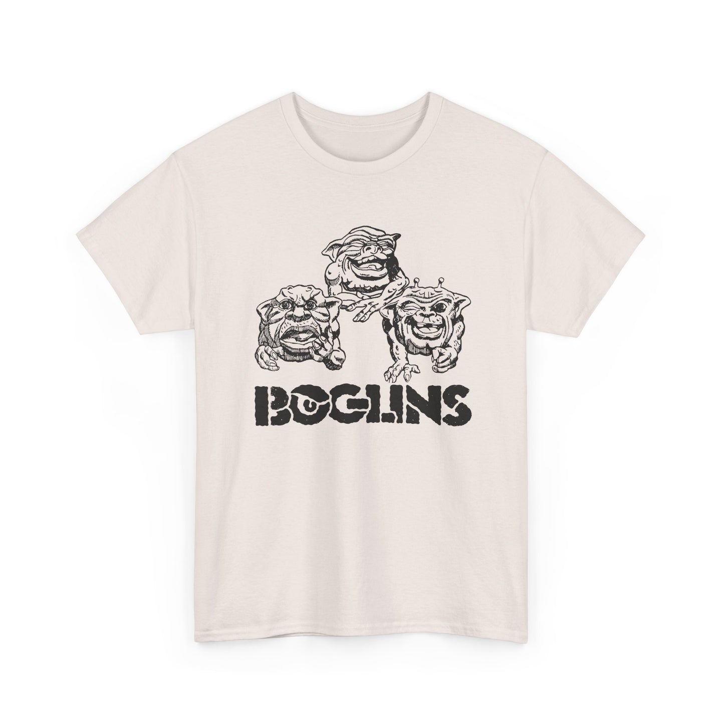 boglins vintage advertisement fan edit design featuring boint, doink, and squit tshirt