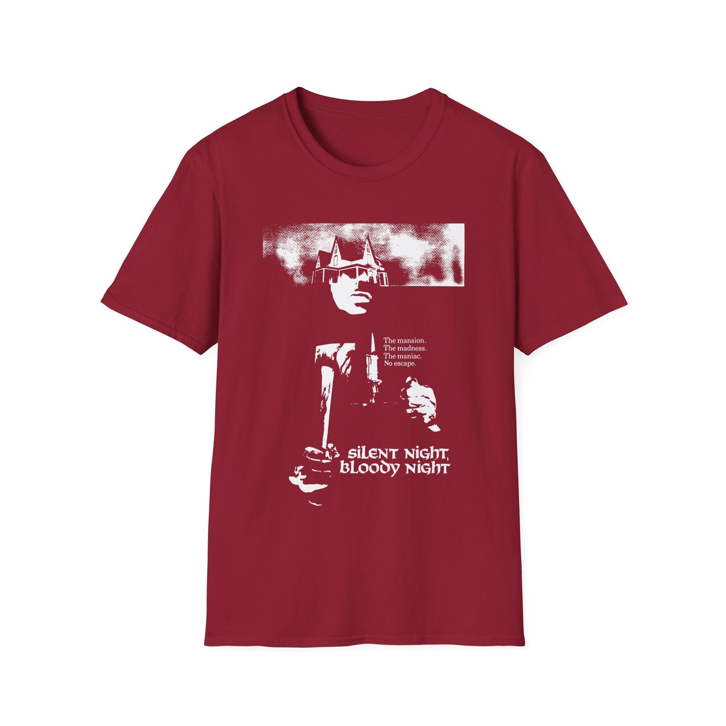 silent night, bloody night 1972 movie poster tshirt