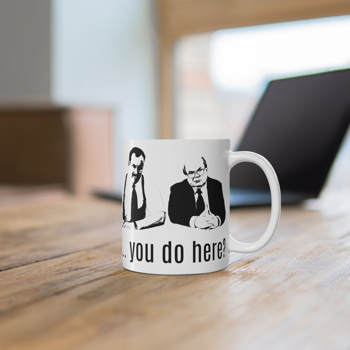 the bobs office space "what would you say... you do here?" coffee mug