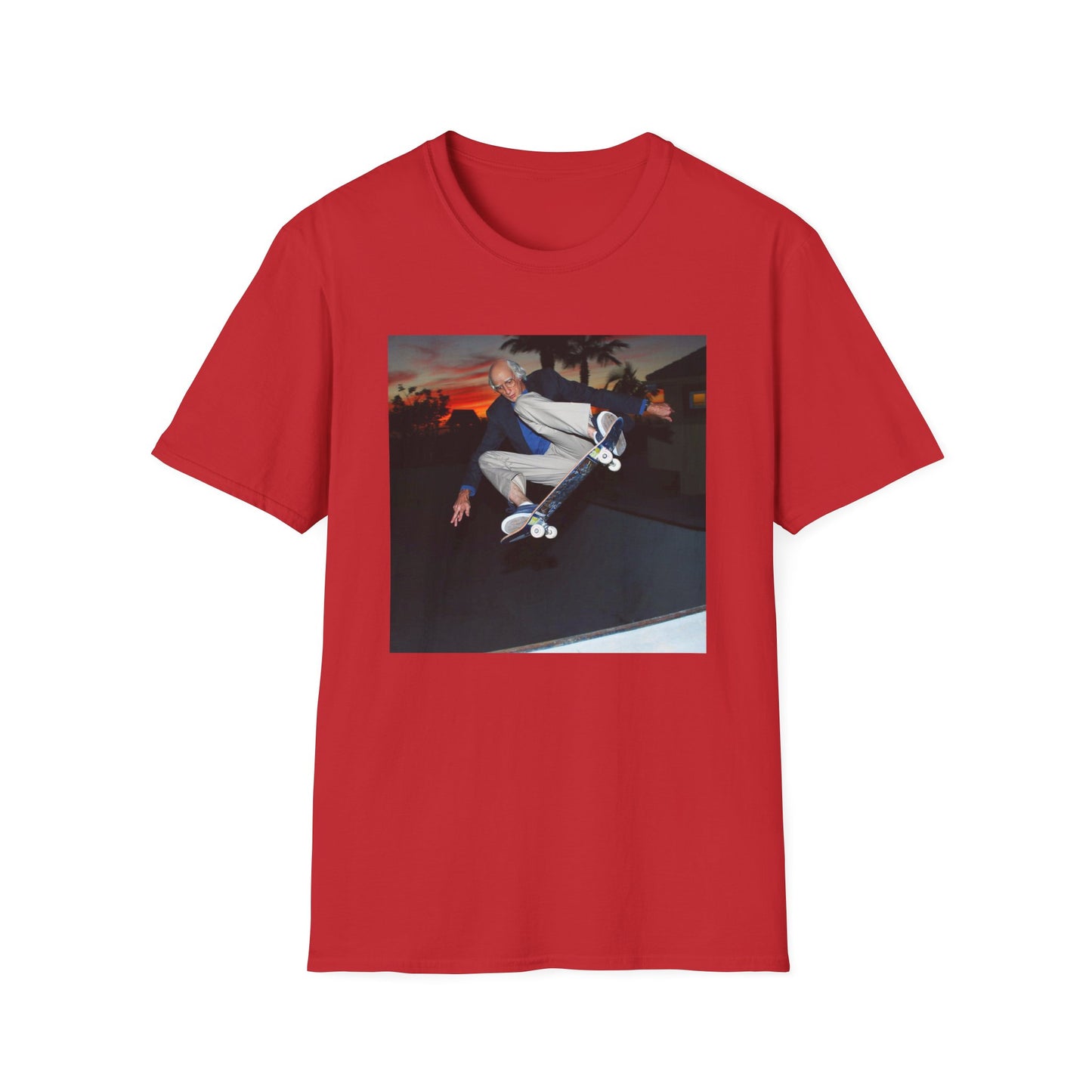 tony hawk as larry david photo tshirt