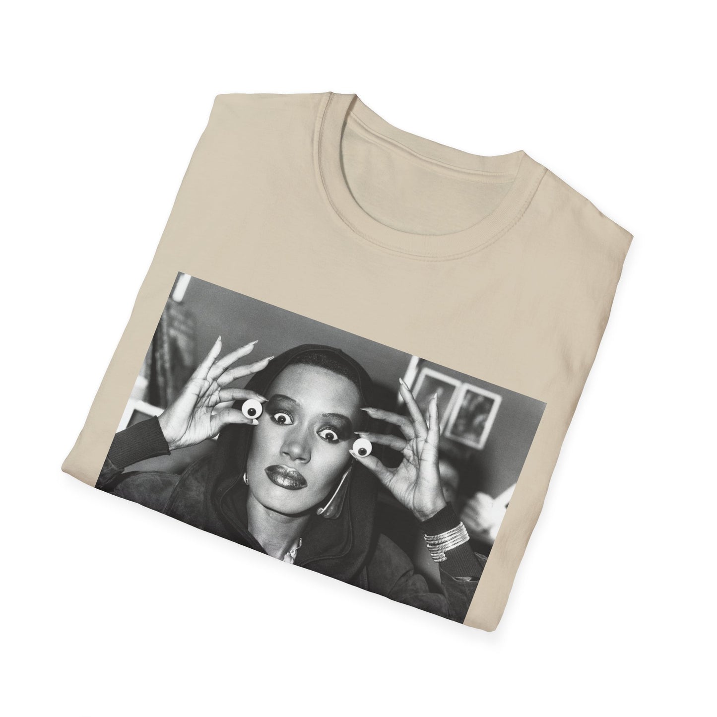 grace jones eyeballs tshirt