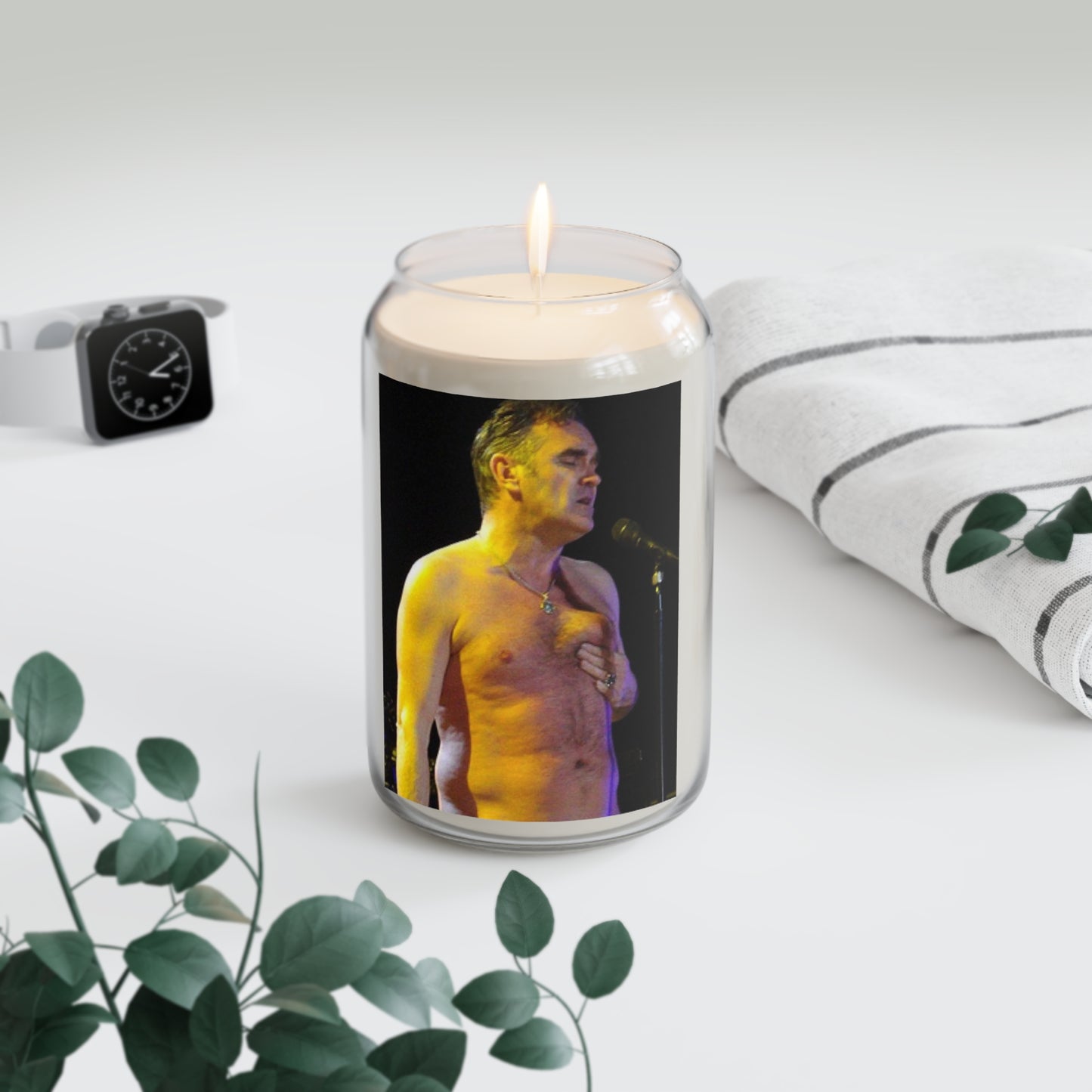 morrissey nipple scented candle, 13.75oz