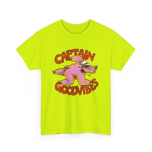 1970s australian surf counter culture illustration by tony edwards captain goodvibes reproduction tshirt