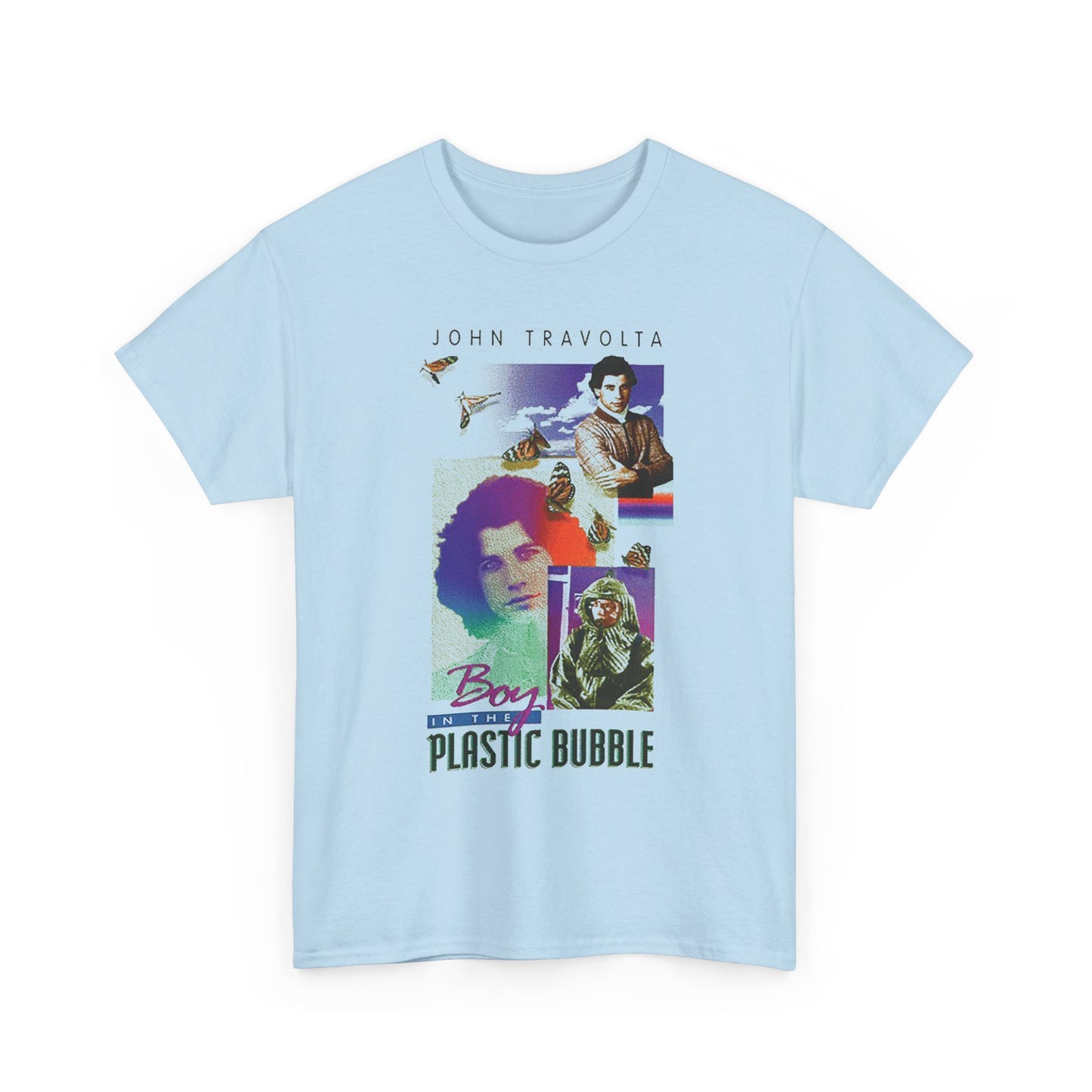 lofi boy in the plastic bubble vhs cover tshirt