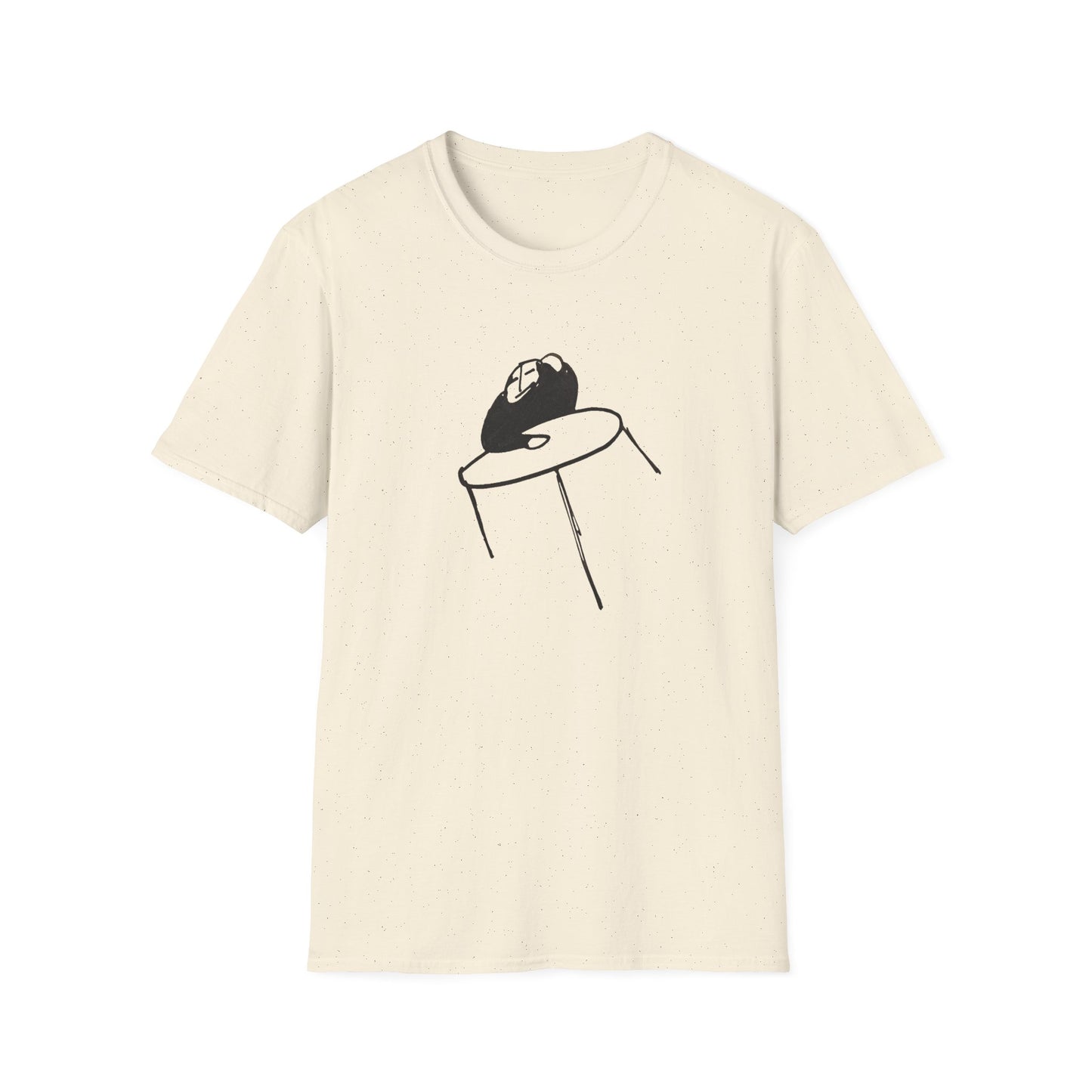 early 1900s sketch india ink on paper by franz kafka table tshirt