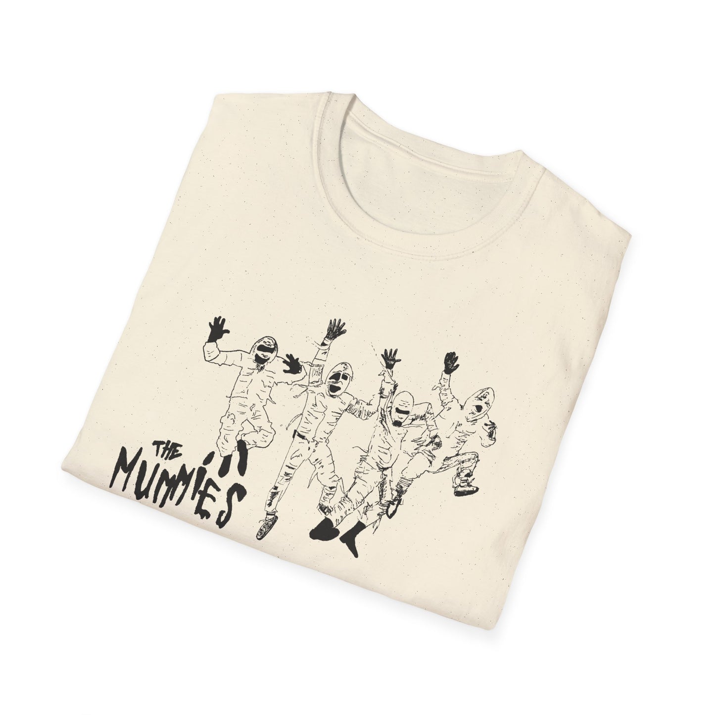 original drawing budget rockers the mummies fan art tshirt