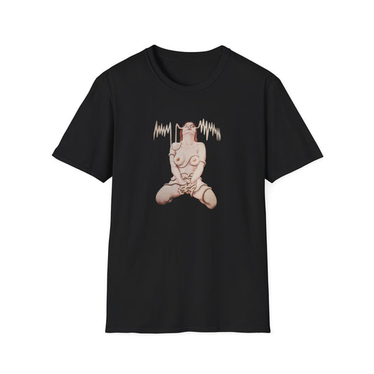 sci fi music girl john holmes illustration tshirt