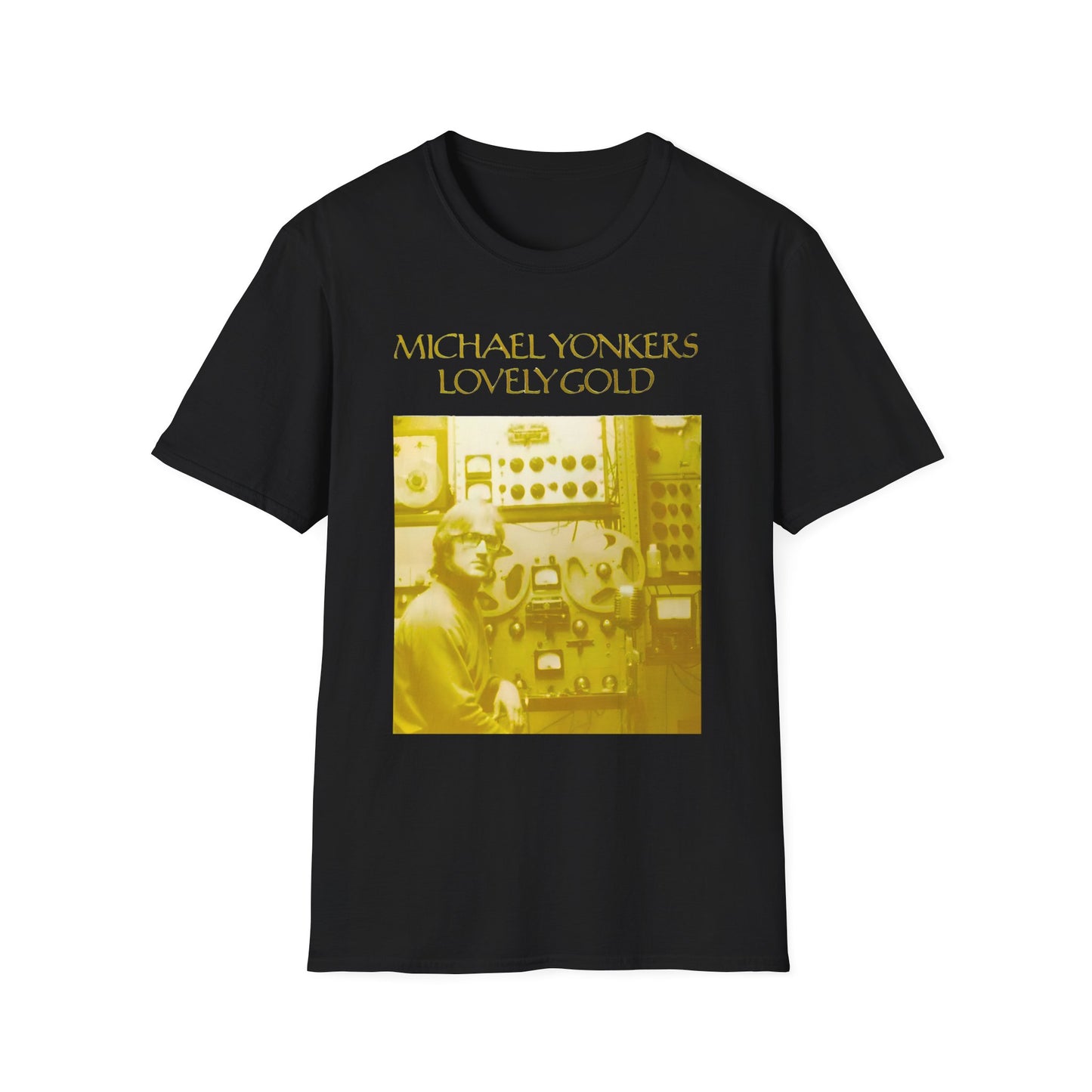 michael yonkers lovely gold album tshirt