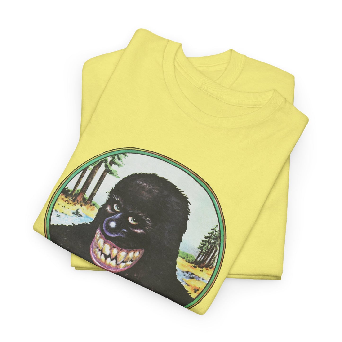1970s bigfoot vintage graphic custom reproduction tshirt