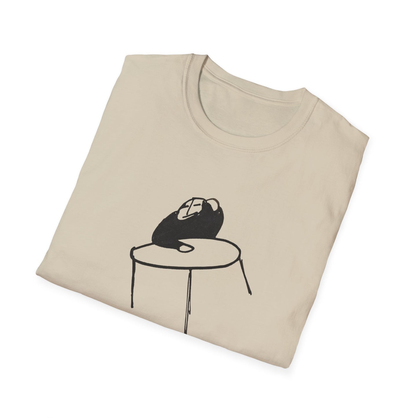 early 1900s sketch india ink on paper by franz kafka table tshirt