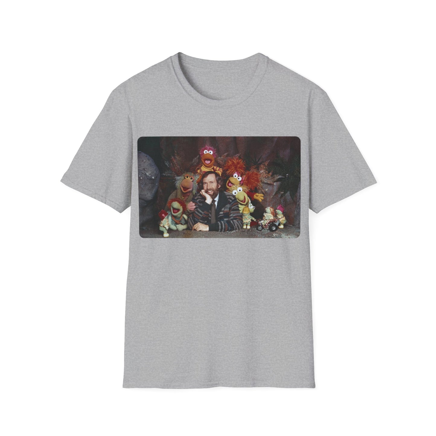 jim henson and the fraggles photo tshirt